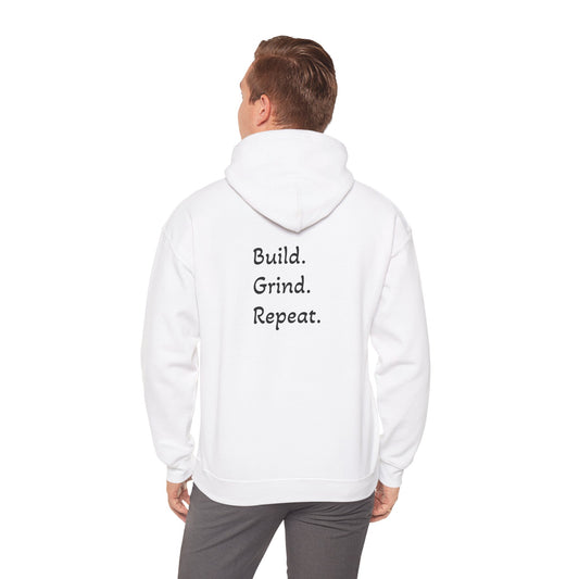 Hoodie "Build. Grind. Repeat." (on the back)