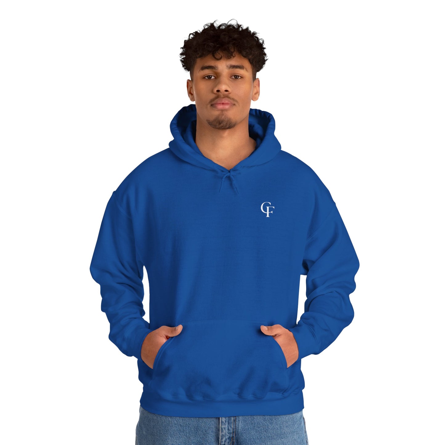 Hoodie "Discipline Is the Cheat Code." (on the back)